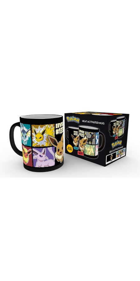 POKEMON - Mug Heat Change - 320 ml - Evoli