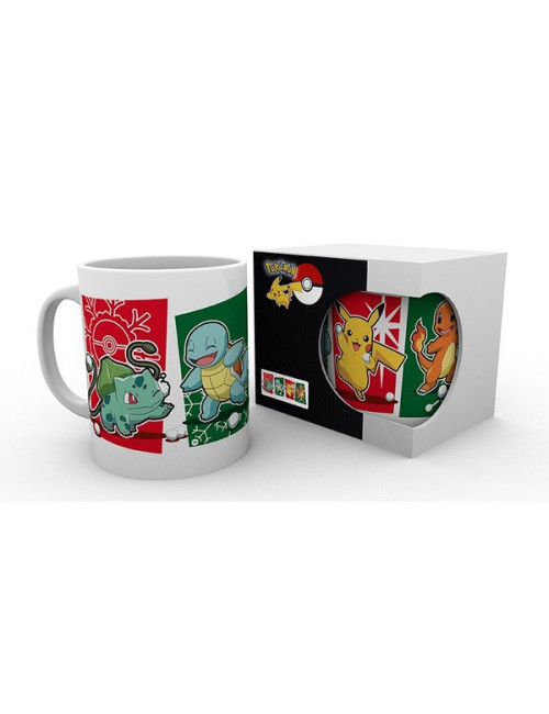 POKEMON - Mug - 320 ml - Starters Noël