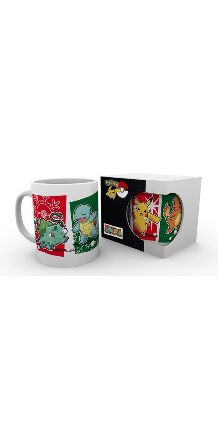 POKEMON - Mug - 320 ml - Starters Noël