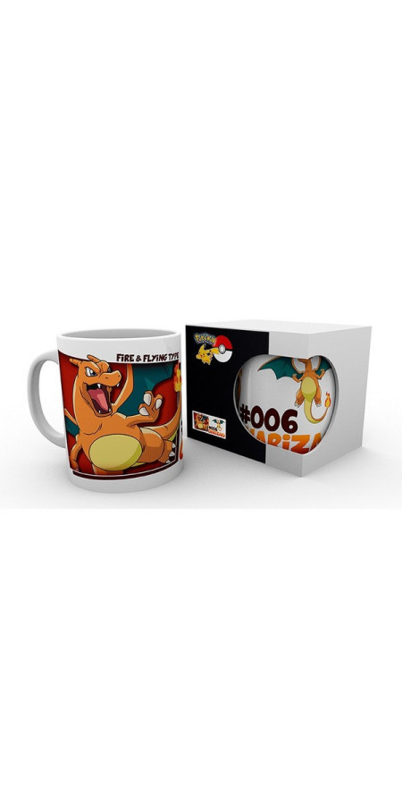 POKEMON - Mug - 320 ml - Dracaufeu Type