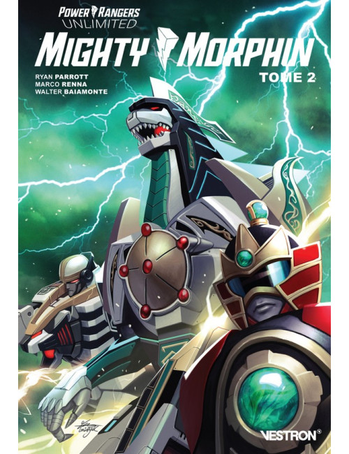 Couverture de Power Rangers Unlimited : Mighty Morphin T02