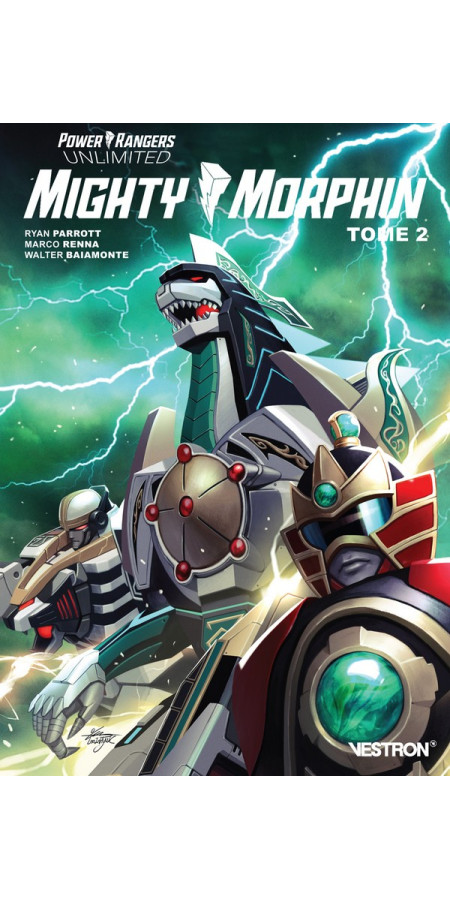 Couverture de Power Rangers Unlimited : Mighty Morphin T02