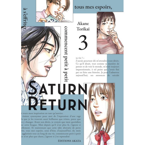 Couverture de Saturn Return - Tome 3