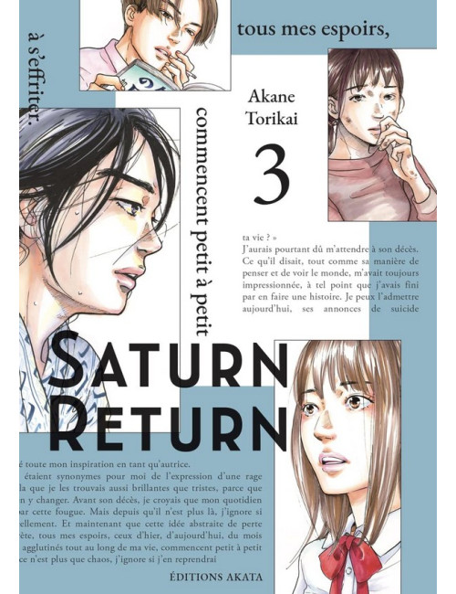 Couverture de Saturn Return - Tome 3