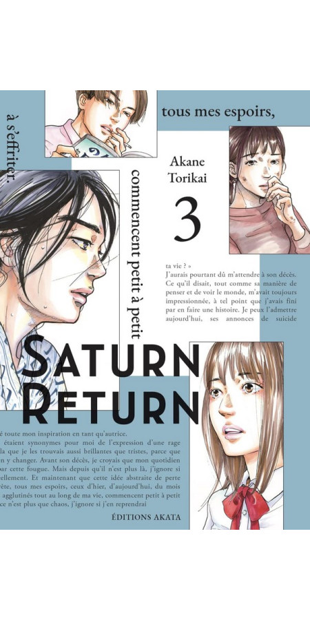 Couverture de Saturn Return - Tome 3