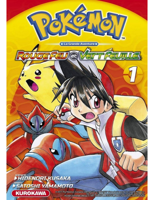 Pokémon Rouge Feu et Verte Feuille émeraudeT1 (VF)