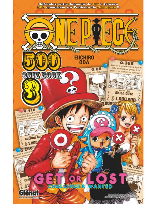 Couverture de One Piece Quiz Book - Tome 03