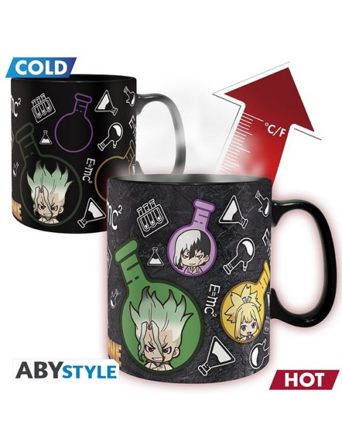 DR STONE - Mug Heat Change - 460 ml - Groupe Formules