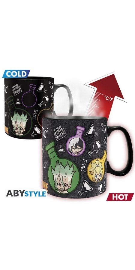 DR STONE - Mug Heat Change - 460 ml - Groupe Formules