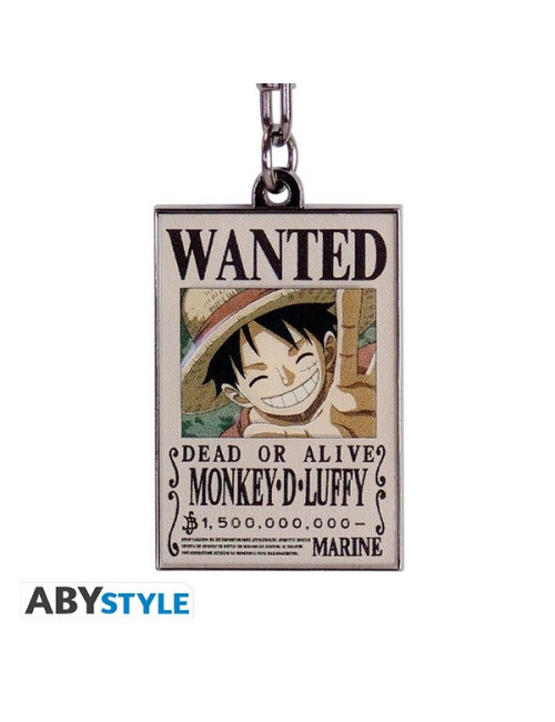 ONE PIECE - Porte-clés Wanted Luffy