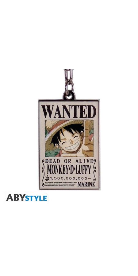 ONE PIECE - Porte-clés Wanted Luffy