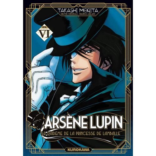 Couverture de Arsène Lupin - tome 6