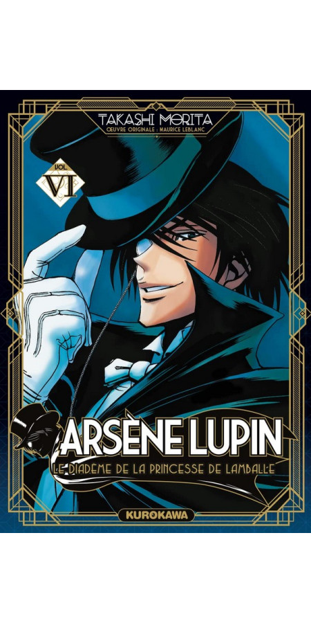 Couverture de Arsène Lupin - tome 6