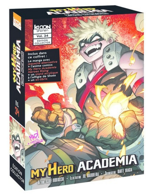 My Hero Academia Tome 34 Édition Collector (VF)