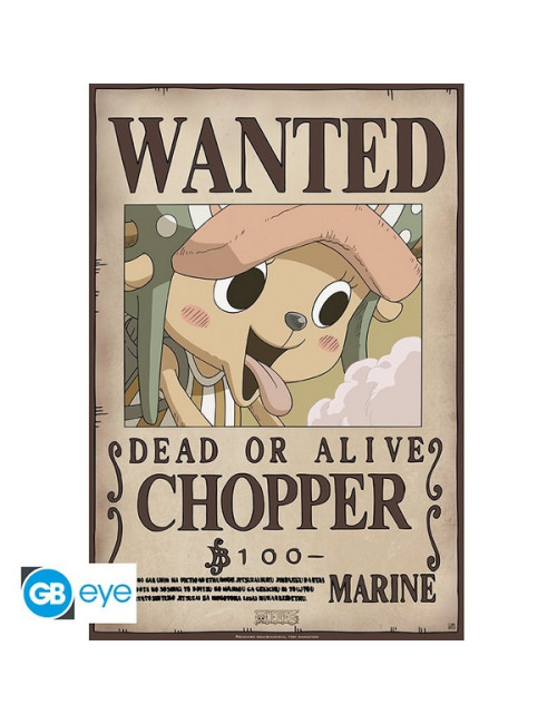 ONE PIECE - Poster Wanted Chopper New