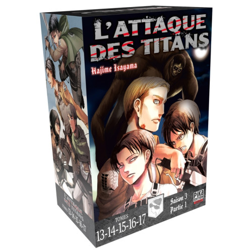 L'attaque des Titans Coffret T13 à T17 (VF)