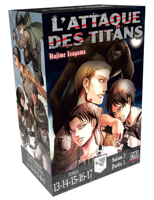 L'attaque des Titans Coffret T13 à T17 (VF)