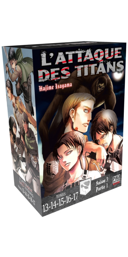 L'attaque des Titans Coffret T13 à T17 (VF)