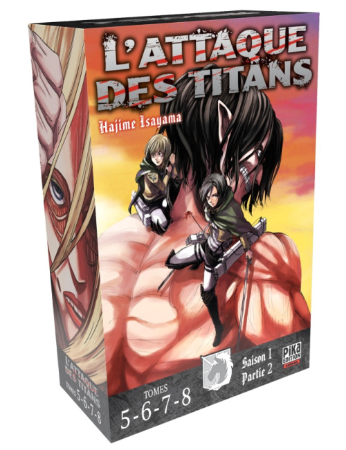 L'attaque des Titans Coffret T05 à T08 (VF)