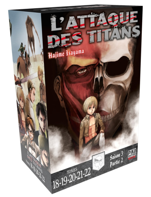 L'attaque des Titans Coffret T18 à T22 (VF)