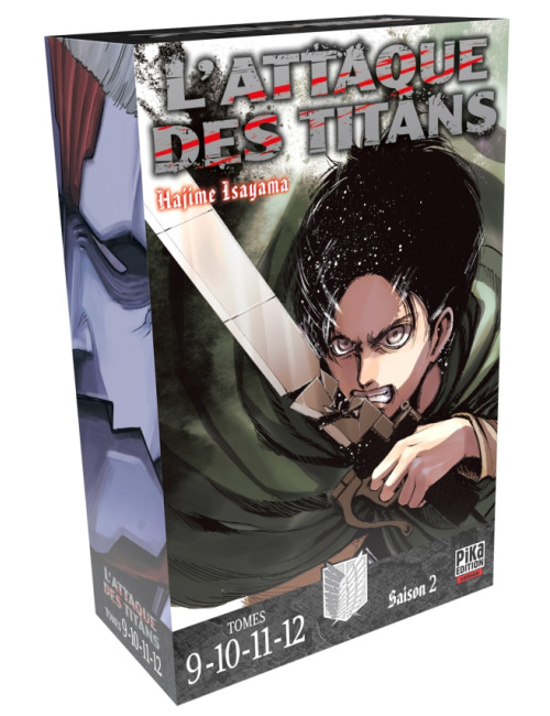 L'attaque des Titans Coffret T09 à T12 (VF)