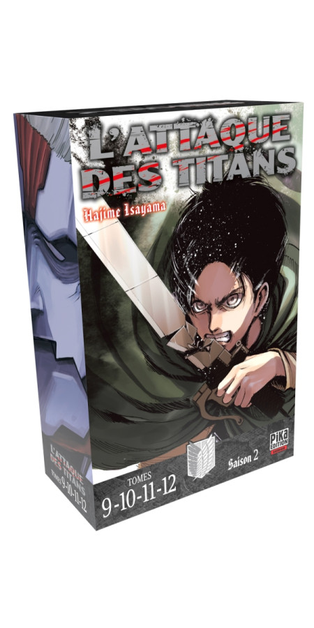 L'attaque des Titans Coffret T09 à T12 (VF)