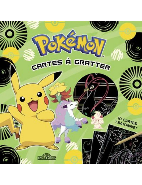 Pokémon - Cartes à gratter Pikachu à Galar