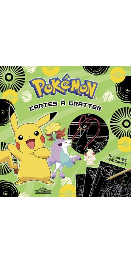 Pokémon - Cartes à gratter Pikachu à Galar