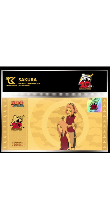 Ticket d'or Naruto - Sakura