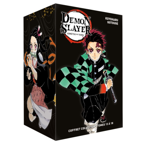 Coffret Demon Slayer T13 à T18 (VF)