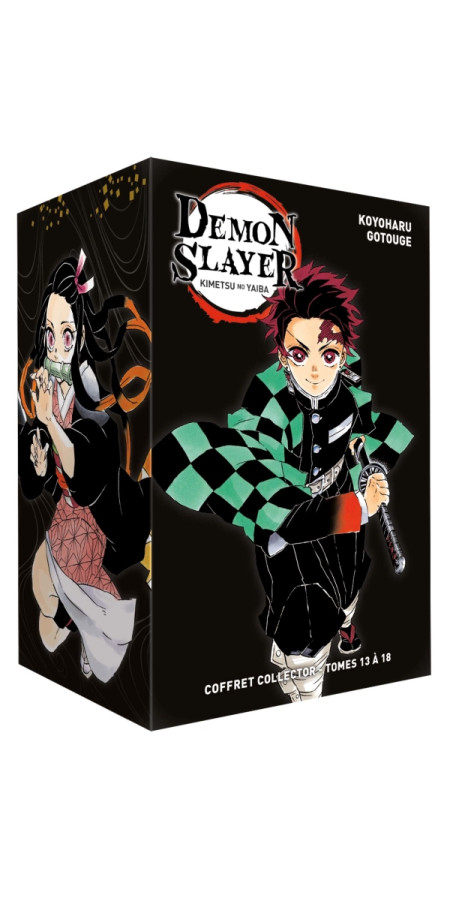 Coffret Demon Slayer T13 à T18 (VF)