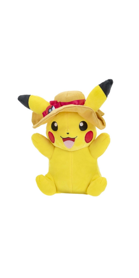 Pikachu peluche chapeau