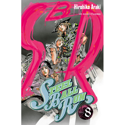 Couverture de Jojo's - Steel Ball Run T08