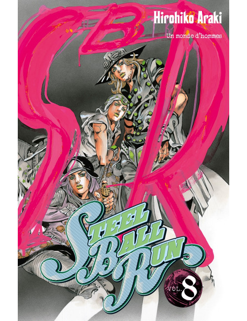 Couverture de Jojo's - Steel Ball Run T08