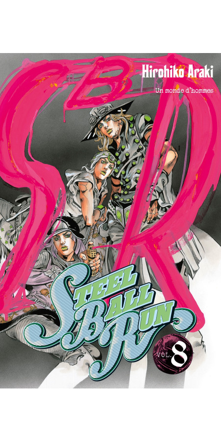 Couverture de Jojo's - Steel Ball Run T08