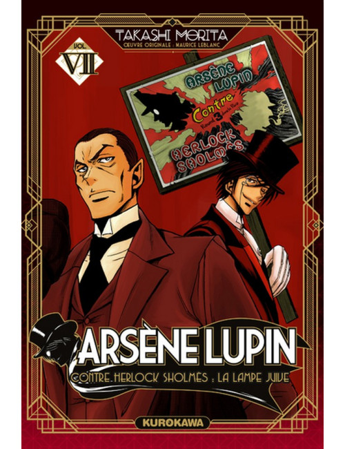 Couverture de Arsène Lupin - tome 7