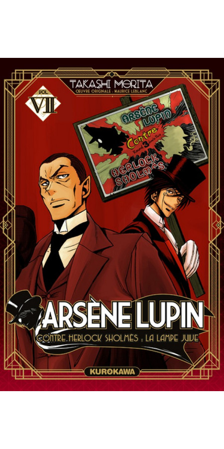 Couverture de Arsène Lupin - tome 7