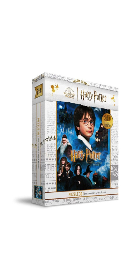 Harry Potter Puzzle Effet 3D Philosopher's Stone 100pcs