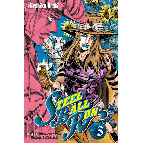 Couverture de Jojo's - Steel Ball Run T03