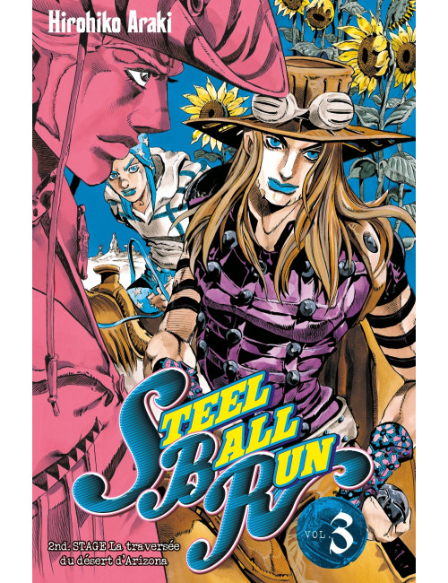 Couverture de Jojo's - Steel Ball Run T03