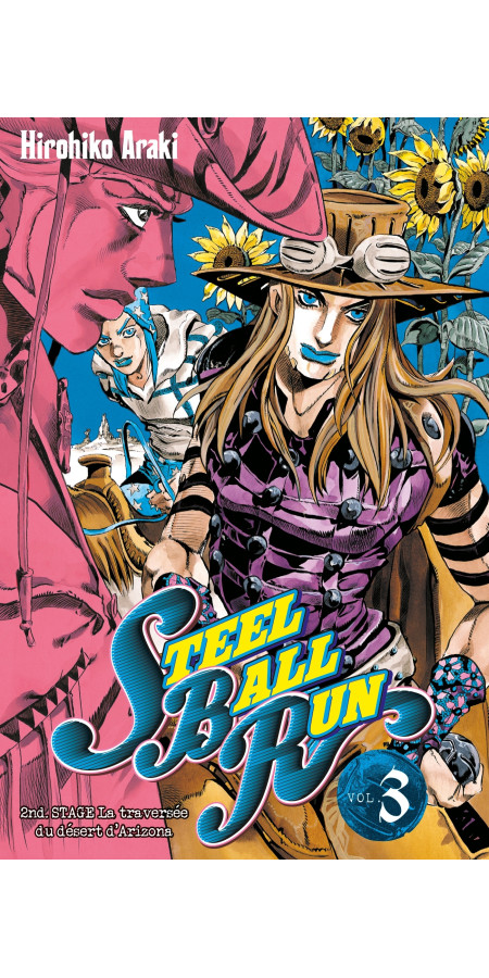 Couverture de Jojo's - Steel Ball Run T03