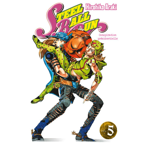 Couverture de Jojo's - Steel Ball Run T05