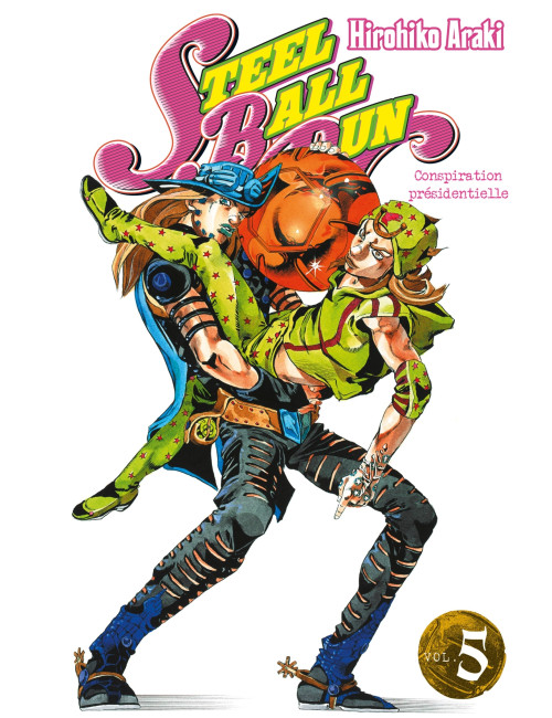 Couverture de Jojo's - Steel Ball Run T05