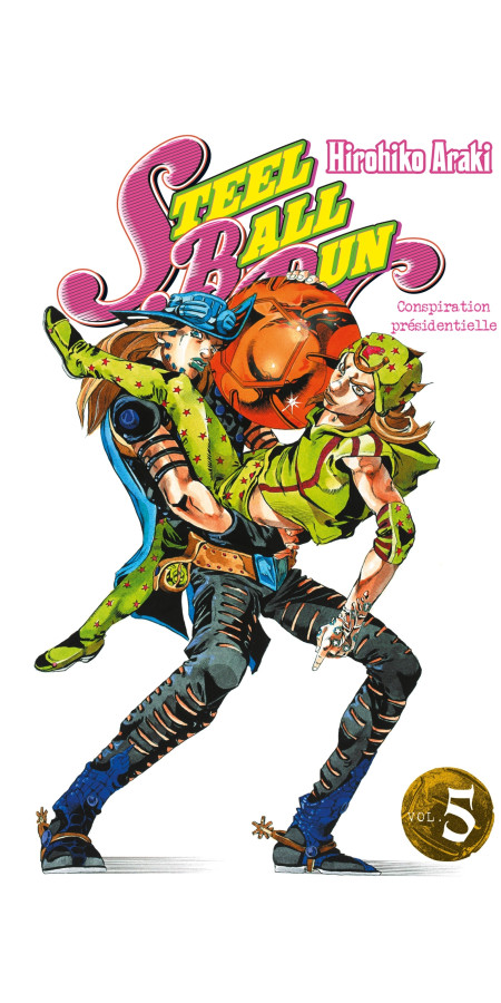 Couverture de Jojo's - Steel Ball Run T05