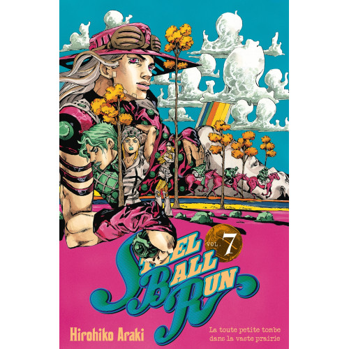 Couverture de Jojo's - Steel Ball Run T07