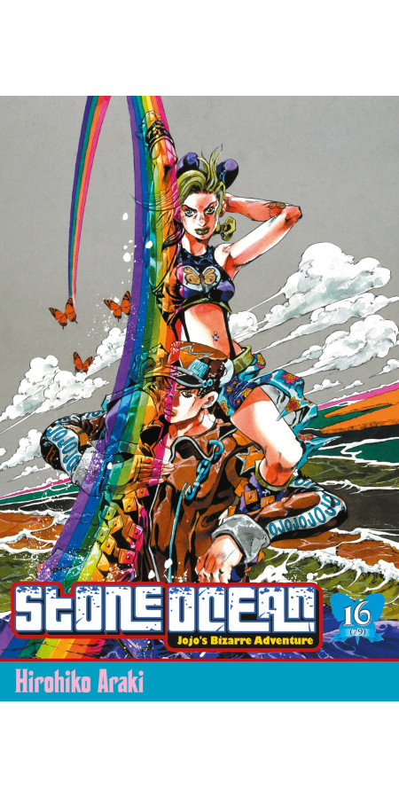 Couverture de Jojo's - Stone ocean T16