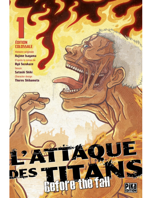 L'Attaque des Titans - Before the Fall Edition Colossale T01 (VF)