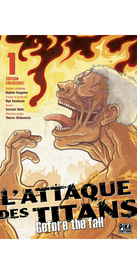 L'Attaque des Titans - Before the Fall Edition Colossale T01 (VF)