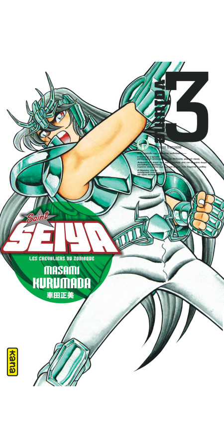 Couverture de Saint Seiya - Deluxe (les chevaliers du zodiaque) - Tome 3