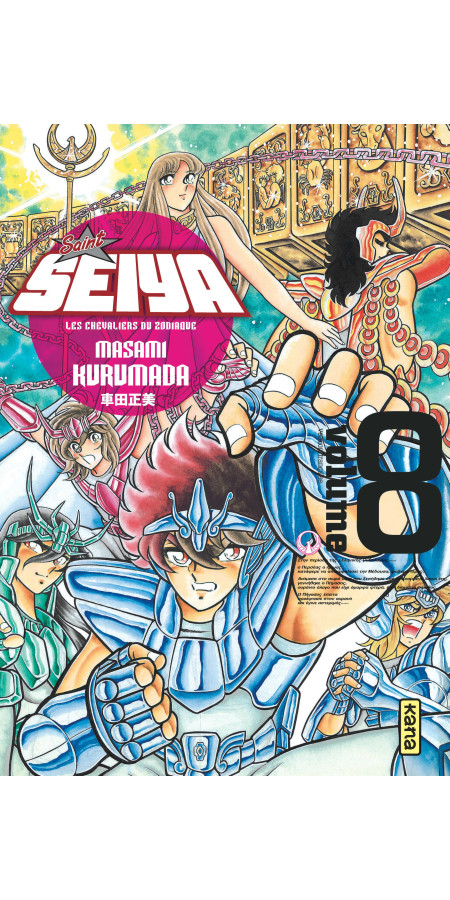 Couverture de Saint Seiya - Deluxe (les chevaliers du zodiaque) - Tome 8